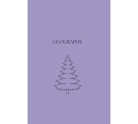 Geography: Blank Notebook Perfect For Mind Mapping