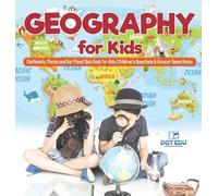 Geography for Kids Continents, Places and Our Planet Quiz Boo (Copertina rigida)