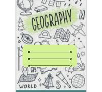Geography Graph Paper Notebook 1/2 inch squares 120 pages: Notebook perfect for school Geography
