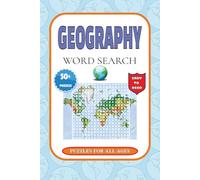 Geography Word search: Over 50 Fun Geography Word Searches | 6 x 9 inches, 120 Pages | The Perfect Gift for Geography Enthusiasts.