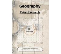 Geography Word Search Puzzle Book: Fun and Educational Geography Puzzles About Countries, Continents, Landforms & More | 73 Word Searches with Solutions | 6x9 Inch, 110 Pages