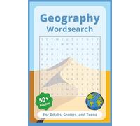 Geography Word Search Puzzle Book: Fun Word Search with Easy-to-Read Print | 6x9 inches | 50+ Puzzles | An Educational And Fun Gift for Travelers, Students, and Word Game Fans