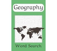 Geography Word Search Puzzle Book: Physical Geography, Geographical Physical Features | 6x9 inches, 110 pages... For vacation, free time, holidays, relaxation