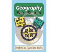 Geography Word Search Puzzle Book: Puzzles Featuring Landforms, Oceans, Climates