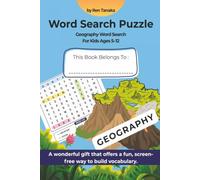 Geography Word Search Puzzle Book: Puzzles For Ages 5-12 - Continents, Oceans, Mountains, Rivers & More | 6x9 inches | 50+ Puzzles | Gift for Vacations, Holidays, and Free Times
