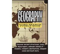 Geography Word Search Puzzle Book with answers for teens, adults and seniors: Easy to Read, Travel Themed Activity Book to Discover Destinations Around the World While Improving Your Geography skills