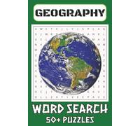 Geography Word Search Puzzle Book: Word Search with Easy to Read Print about Geography, States, Countries and More I 6x9 inches, 110 pages I 50+ Puzzles ... Gift for Vacations, Holidays and Free Times