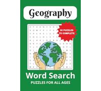Geography Word Search Puzzle Book: Word Searches With Easy to Read Print about Geography, Environment, Earth and More | 6x9 inches, 100 pages | 50 ... Gifts for Relaxing and Free Time