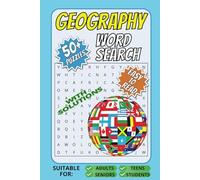 Geography Word Search Puzzles: Enjoy Easy-to-Read Word Searches about Geographic terms, Countries, Capitals and much more | More than 50 Puzzles ... ... Time | 6x9 inches, 110 Pages with Solutions