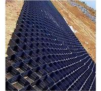 Geogrid - Stabilizzatore per terreno alto 5 cm, Geocell per lavori di sottoterra, stabilizzatore a nido d'ape, griglia geografica in polietilene per riempita con terreno, ghiaia, cemento, erba, sabbia