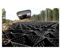 Geogriglia in HDPE for vialetti e Controllo dell'erosione - Altezza 2"/4", stabilizzatore di Pendenza, griglia di Ghiaia for paesaggistica(3x4m (10x13ft) 10cm/4" High)