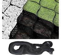 Geogriglia spessa 2/4/6 '' per muro di sostegno, griglia stabilizzatore lungo percorso ghiaia 3.3-33 Ft 816,5 kg/SQ in w/sistemi permeabili, griglie di controllo del fango del marciapiede per supporto