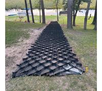 geogriglie Griglia Di Ghiaia/Rocce Paver Path Base Mat, Geo Grid Ground Grid, Griglia Di Ghiaia Ad Alto Carico Per Passerella All'aperto/Protezione Del Pendio/Barriera Di(L 9M,W 1M)