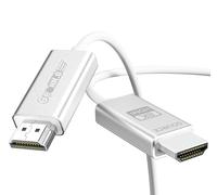 GeoHN.G Cavo HDMI 2.1 10K 8K in fibra ottica 1M, 48Gbps 8K60Hz super flessibile HDMI 2.1 AOC eARC HDR10 HDCP 2.2&2.3 Dolby Dynamic HDR, compatibile con Blu-ray/Roku TV/PS5/HDTV/SoundBar