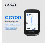 GEOID CC700 GPS Computer da bici Schermo a colori da 2,8 pollici Navigazione percorso Tachimetro da bicicletta WIFI Contachilometri ciclismo impermeabile