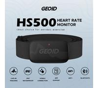 GEOID HS500 Fascia Toracica Cardiofrequenzimetro Dual Mode Sensore Frequenza Cardiaca ANT+Bluetooth per Computer da Bici Magene Garmin Wahoo