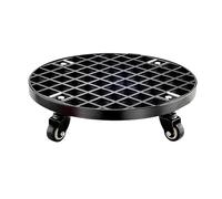 GeOinQL Carrello portapiante con Ruote, Carrello portavasi Rotondo Grande con Ruote, for spostare Piante in Vaso
