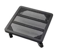GeOinQL Carrello portapiante con Ruote, Contenitore for fioriere Quadrato in Metallo, capacità di 360 libbre, for Interni ed Esterni