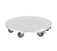 GeOinQL Carrello portapiante con Ruote, Supporto for Piante a Traliccio con Ruote girevoli bloccabili for Esterni ed Interni