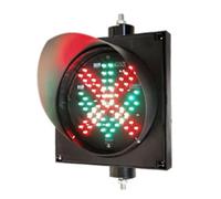 GeOinQL Lampada semaforica in Stile, Indicatore di parcheggio semaforo Freccia Verde Croce Rossa da 200 mm/8 Pollici