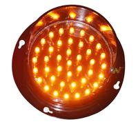 GeOinQL Lampada semaforica in Stile, Tubo for messaggi sul Traffico da 100 mm, Resistente alle Alte e Basse Temperature, Due opzioni di Tensione