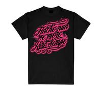 GEÔLIER Official - Maglia FINCHÈ Nun SE More Rire Sempre - Nuova Collezione - T-Shirt Uomo Donna Unisex - Merchandising Ufficiale (IT, Testo, XS, Regular, Regular, Standard, Nero)