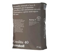 Geolite 40 Kerakoll Geomalta Minerale Ripristino Calcestruzzo Armato Rasare 25kg