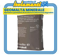 Geolite 40 Kerakoll Ripristino e Protezione di strutture in calcestruzzo Kg 25