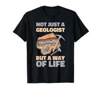Geologia Ere Geologiche - Paleontologia Fossili Geologo Maglietta