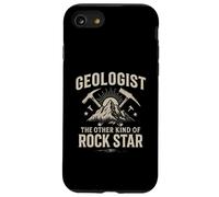 Geologo L'altro tipo di rock star divertente gioco di parole di montagna Custodia per iPhone SE (2020) / 7 / 8