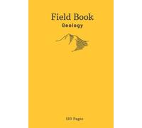 Geology Field Book - Hard Cover: 120 page field book with dot graph paper