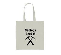 Geology Rocks - Borsa Tote IN Tela - Scienza Scavare Geologo Ossa Fossil