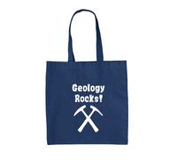 Geology Rocks - Borsa Tote IN Tela - Scienza Scavare Geologo Ossa Fossil