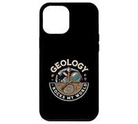Geology Rocks My World Geologist Earth Science Lover Pun Custodia per iPhone 12 Pro Max