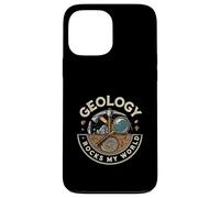 Geology Rocks My World Geologist Earth Science Lover Pun Custodia per iPhone 13 Pro Max