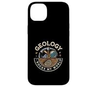 Geology Rocks My World Geologist Earth Science Lover Pun Custodia per iPhone 14 Plus