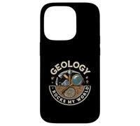 Geology Rocks My World Geologist Earth Science Lover Pun Custodia per iPhone 14 Pro