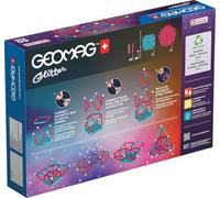 Blocchi magnetici scintillanti Geomag Glitter 60 pezzi