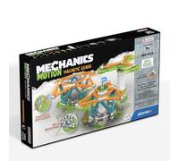Geomag - Mechanics Motion Magnetic Gears - Gioco Educativo e Creativo per Bambini - Costruzioni Magnetiche - Confezione da 160 Pezzi