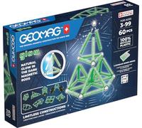 Blocchi Magnetici Luminosi Riciclati 60 Pezzi Geomag Glow