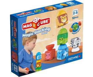 Geomag GMG305 Geomag Magicube Blocks Stacking Safari 10