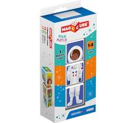 Geomag- Jobs Magicube Animali Cubetti magnetici, Multicolore, Medium, 112