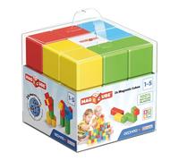 Geomag Magicube - 24 cubi - Costruzioni Magnetiche per Bambini - Linea Green - 100% Plastica riciclata