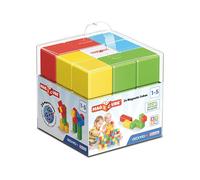Geomag Magicube Colore Recycled, Cubo Magnetico, 24 Pezzo
