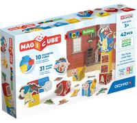 Geomag Magicube I tre porcellini - cubi magnetici e clip