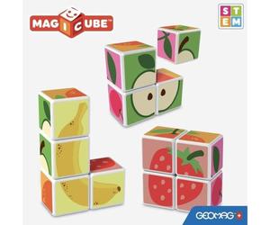 Geomag Magicube Les Fruits Set Magnetico MAB01 7 pezzi