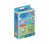 Geomag Magicube Peppa Pig A Day with Peppa - 2 cubi - Gioco di Costruzione con Cubetti Magnetici