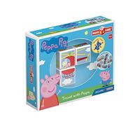 Magicube Peppa Pig Travel with Peppa - 3 cubi - Gioco di Costruzione con Cubetti Magnetici