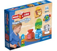 Geomag Magicube Stacking Safari Costruzioni Magnetiche 10 Pezzi