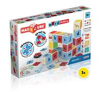 Geomag Magicube Word Building - 16 cubi + 63 clip - Gioco di Costruzione con Cubetti Magnetici